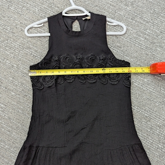 NWOT Rebellion Women's (Size Medium) Black Lined Sleeveless Dress - Picture 9 of 10